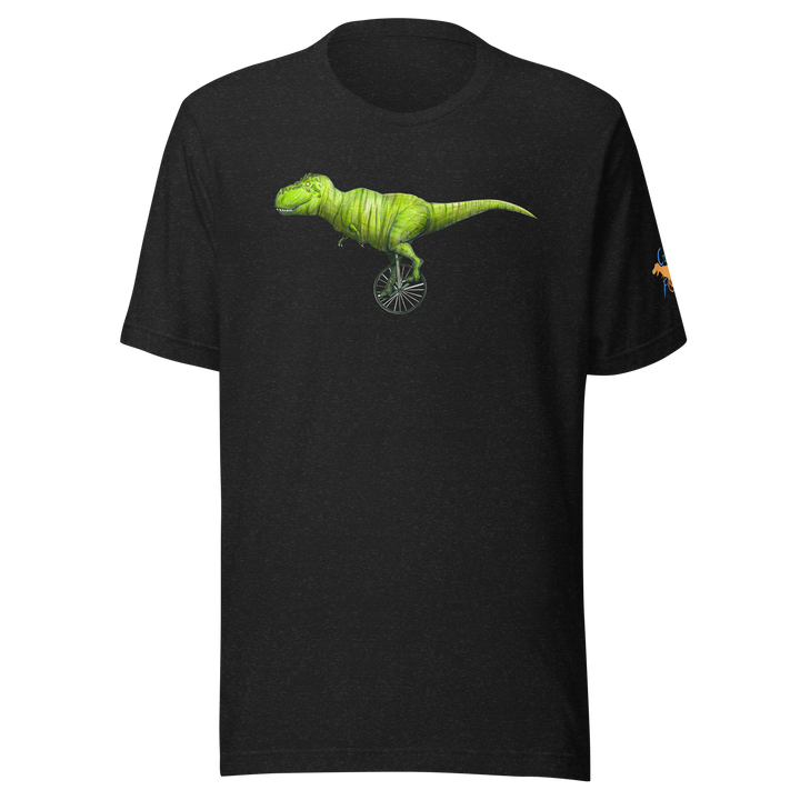 T-rex Unicycling T-Shirt