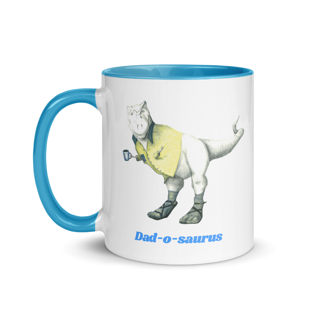 Dad-o-saurus coffee mug