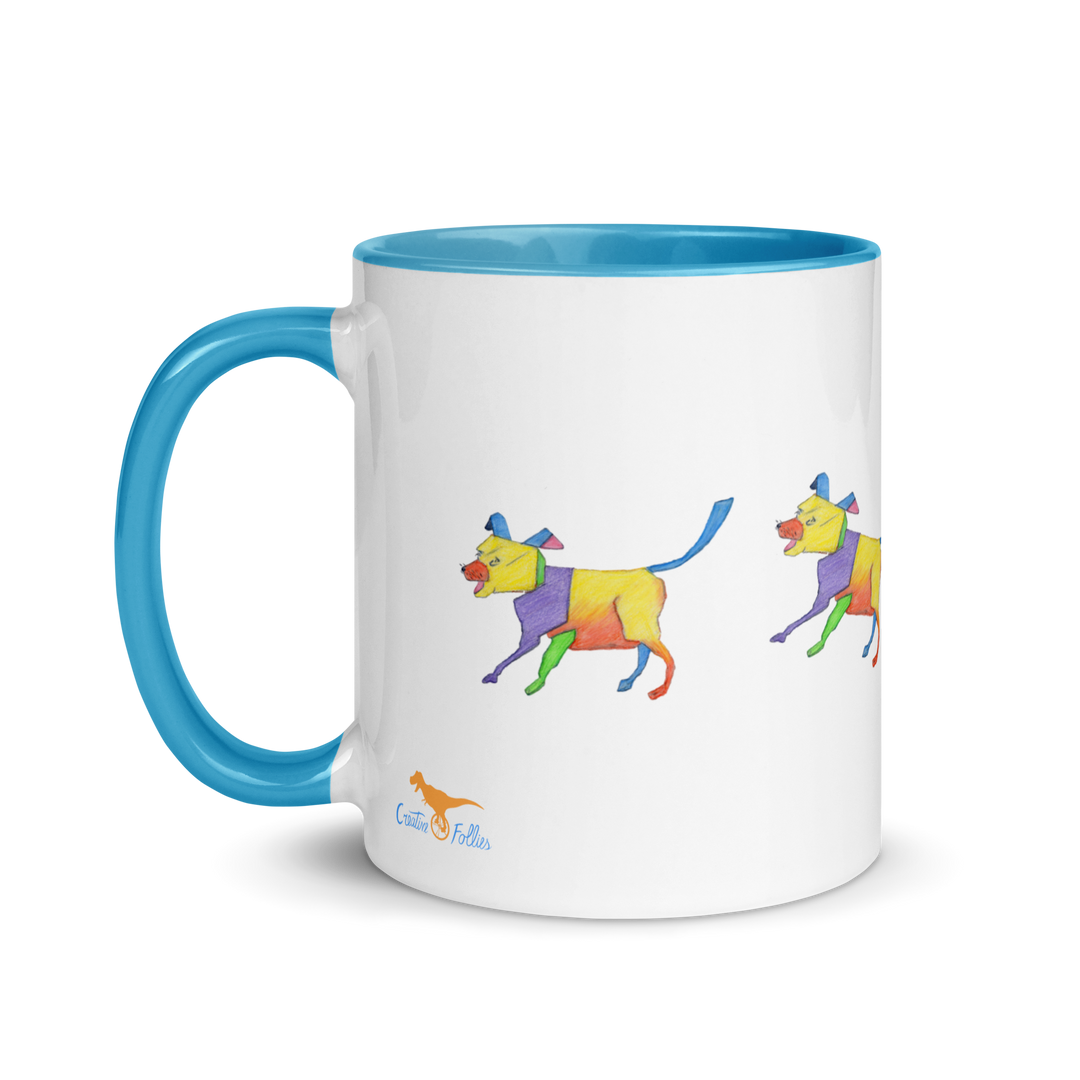 Scrappy dogs mug