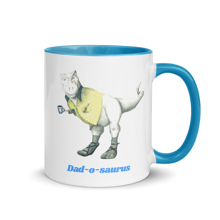 Dad-o-saurus coffee mug