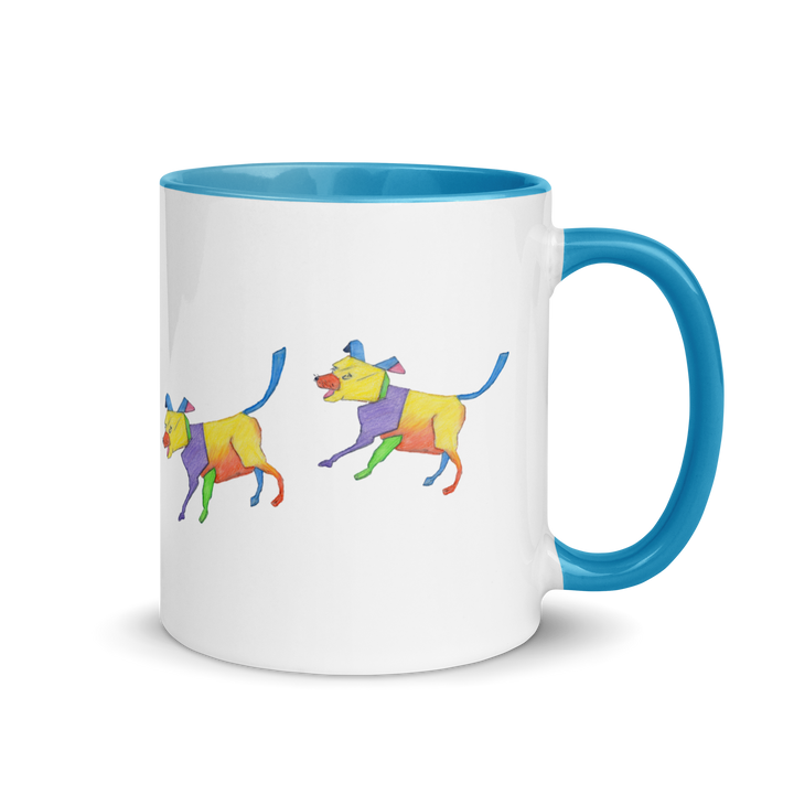 Scrappy dogs mug