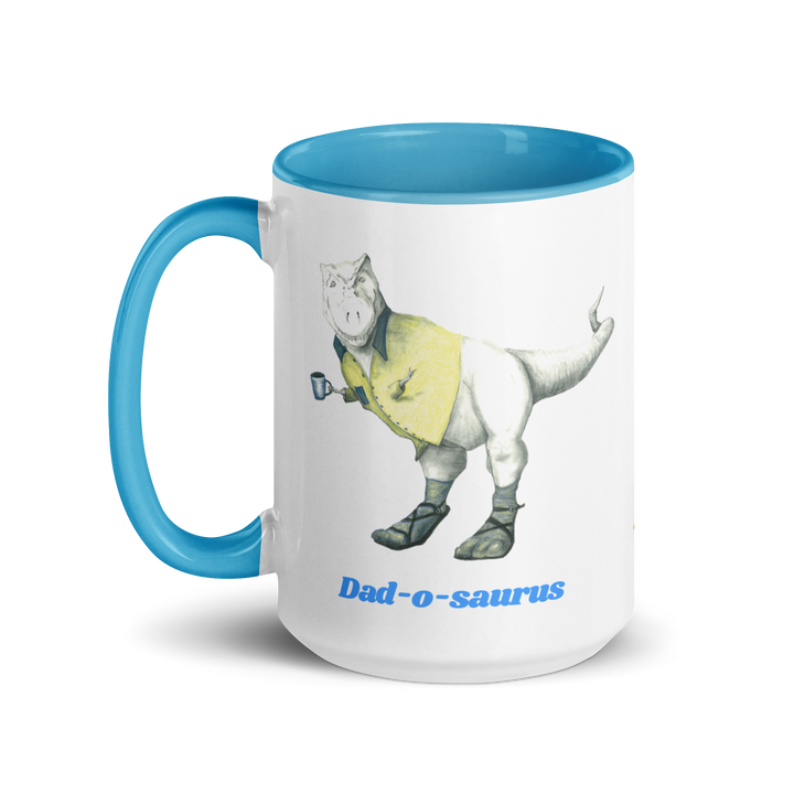 Dad-o-saurus coffee mug