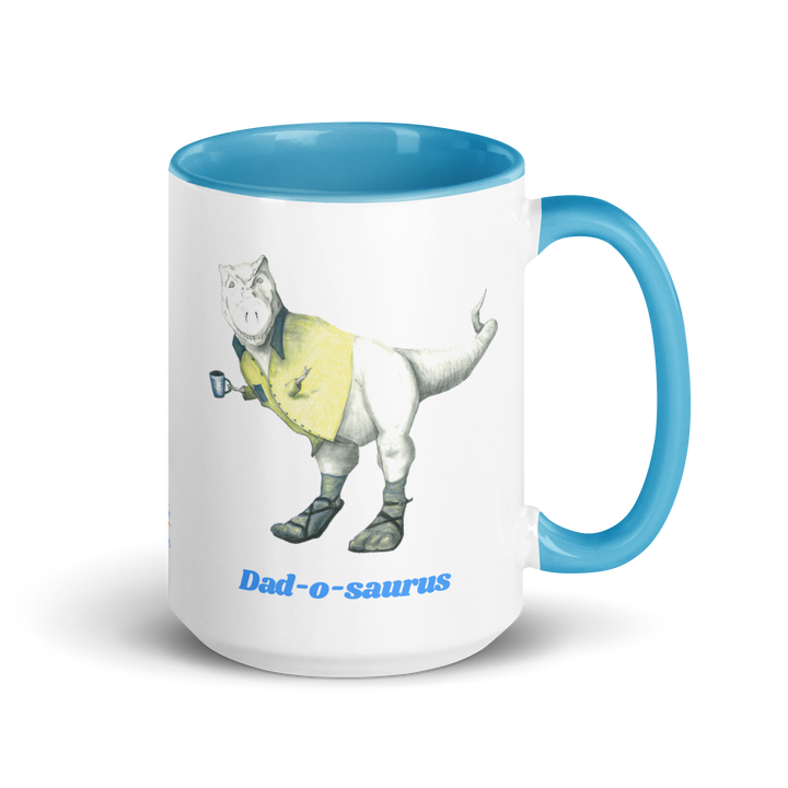 Dad-o-saurus coffee mug